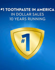 Crest Fluoride Cavity Protection Toothpaste 8.2 Ounce Regular Paste, Bulk Toothpaste, Prevents Cavities Before They Start (8 Pack)