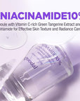 GOODAL Green Tangerine Vita C Niacinamide 10 Toning Ampoule - Facial Serum for Natural Glow, Daily Use, Pore Minimizer for Face, Hydrating, Korean Skincare, K Beauty (30ml/1.01 fl.oz.)