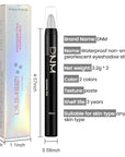 Kaely 2Pcs Cream Eyeshadow Stick Set for Eyes,Light Purple & Vioiet Shimmer Pen,Eye Brightener Halloween Makeup,sombras para ojos,Smooth Eye Shadow Highlighter Crayon Pencil Waterproof,08+09
