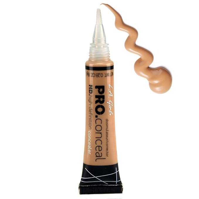 (CHOOSE YOUR COLOR) LA Girl HD Conceal High (Pure Beige)