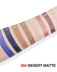 evpct Desert Matte Cream Eye Shadow Brightener Sticks Set for Eyes, Desert Matte Pencil Eye shadow Applicator Stick Pen Palette Makeup Waterproof sombras en crema para ojos 28#