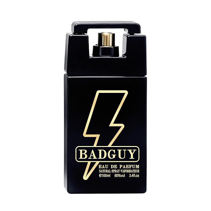Hybrid & Company Bad Guy For Men Eau De Parfum - Men's Natural Spray Sophisticated Fragrance, Fresh and Elegant, 3.4 Fl Oz