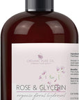 Rosewater Glycerin Mist Toner Bulk Spray Moisturizing