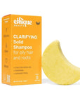 Ethique Clarifying Shampoo Bar for oily hair with Castor Oil - Plastic-Free, Vegan, Cruelty-Free, 3.88 oz - Formerly St. Clements