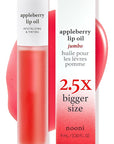 NOONI Korean Lip Oil - Appleberry Jumbo | Lip