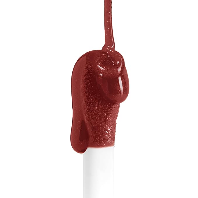 NYX PROFESSIONAL MAKEUP Fat Oil Lip Drip, Moisturizing Lip Oil Gloss, Vegan Tinted Formula, Up to 12 HR Hydration - Inside Scoop (Plum Brown)