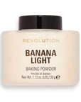 Revolution Beauty, Loose Baking Powder, Makeup Setting Powder, Banana Light, 1.13 Oz