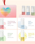 BIODANCE Serum Discovery Set: 4 Mini Serums Set, Korean Skin Care with Collagen Peptide, Ceramide Panthenol, Sea Kelp, Vitamin C Niacinamide, Gifts for women, Skin Care Set