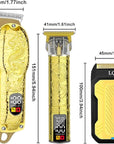 LQT® Professional Hair Clippers for Men, Hair Trimmer Cordless Barber Clippers and Trimmers Set, Hair Cutting Kit for Men Grooming Father Day Gifts