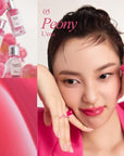 BBIA L’EAU Tint – Glossy & Glow Lip Stain, Watery Lip Tint, Non-Sticky, High Shine Finish, Long-lasting, Moisturizing, Lightweight, Natural, Daily Use, Vegan, Korean Lip Makeup (05 PEONY L'EAU)