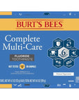 Burt's Bees Toothpaste Complete Multi Care, 4.7 oz, Pack of 3