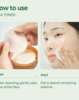 SKINFOOD Pantothenic Water Parsley Clear Toner Pad, Daily Exfoliating Pads for Sensitive Skin, Korean Skincare Sebum Control Face Toner for Trouble Skin, 8.81 oz (60 Pads)