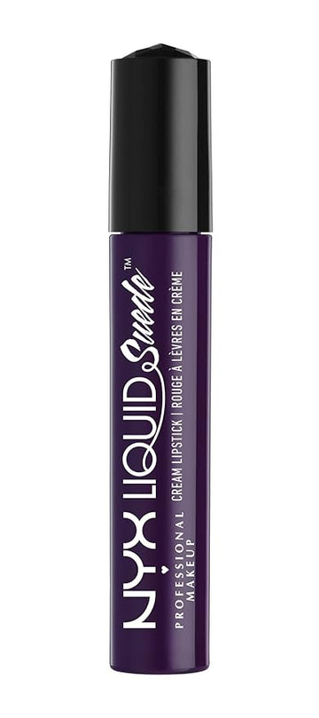 NYX PROFESSIONAL MAKEUP Liquid Suede Cream Lipstick - Oh Put it On (Deep Dark Purple)