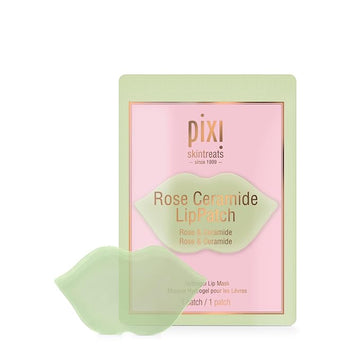 Pixi Beauty Rose Ceramide Lip Patch | Hydrates, Nourishes & Plumps | With Rose, Ceramides & Centella Asiatica | 1 Count