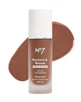 NO.7 No7 Restore & Renew Multi Action Serum Foundation - Cedar Liquid Makeup with Vitamin C, E Collagen for Face Beauty Skin Formula Medium Coverage (30ml) 1 Fl Oz 0.16 pounds