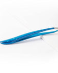 TRIM Azure Collection Slant Tip Tweezer – Precision-Ground Tips Grasp Even The Finest Hairs – Angled to Align with The Brow's Natural Arch – Calibrated Tension for More Control – Stainless Steel