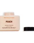 Revolution Beauty London, Loose Baking Powder, Makeup Setting Powder, Long-Lasting Coverage, Mattifies & Reduces Shine, Peach, 1.12 oz