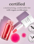 NOONI Korean Lip Oil - Appleplum | Long-Lasting, Moisturizing, Plumping, Revitalizing for Dry Lips, Waterproof, No Peel Off, Korean Tint, Hydrating, Nourishing Crystal Clear, 0.12 FL Oz
