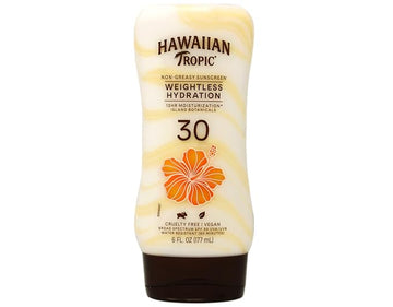 Hawaiian Tropic Sunscreen Silk Hydration Moisturizing Broad Spectrum Sun Care Sunscreen Lotion - SPF 30, 6 Ounce