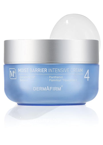 Dermafirm Moist Barrier Intensive Moisturizer Face Cream M4 | Korean Face Moisturizer Face Lotion for Hydration & Nourishment w/Ceramide, Peptide & Collagen | No Animal Trials No Paraben 1.69 fl oz