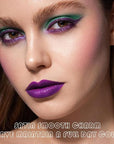 evpct 2Pcs Lavender Purple Matte Liquid Lipstick Lip Gloss Stain and Retractable Lip Liner Makeup Set for Women Long Lasting Waterproof 24 Hours Lipstick labial mate larga duracion 24 53#