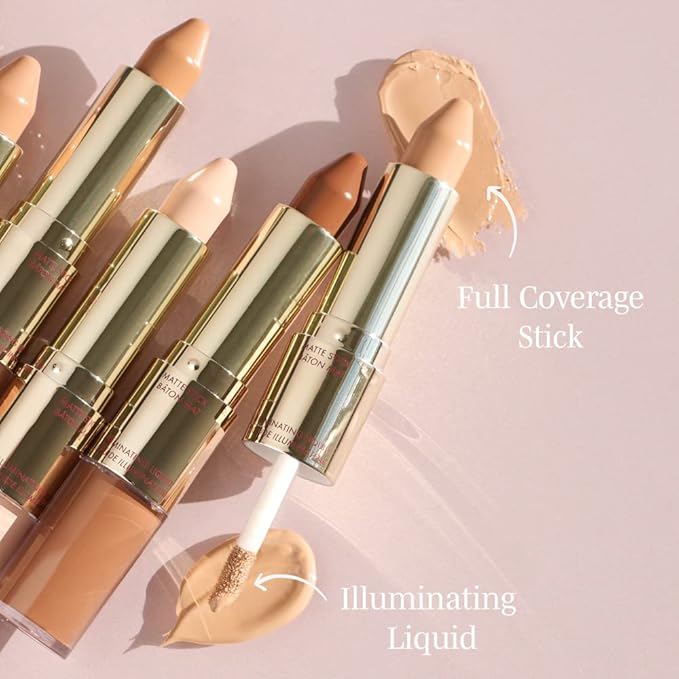 Wander Beauty Dualist Matte and Illuminating Concealer Makeup 0.28 fl oz