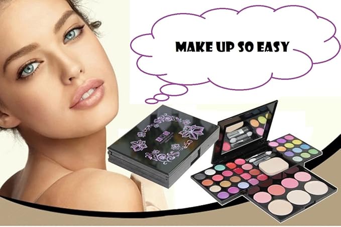 Eyeshadow Makeup Set,39 Colors Combination with Eyeshadows &