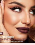 evpct Plum Matte Creamy Retractable Lip Liner Pencils for Shaping & Sculpting Lips, Lip Pencils for Women Long Lasting Waterproof Rich Lip Colors Liner Crayon Lipstick delineador de labios 06