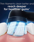 Oral-B iO Series Gentle Care Electric Toothbrush Replacement Brush Heads for an Oral-B Electric Toothbrush, 4 Count, Black