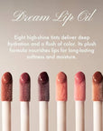Summer Fridays Dream Lip Oil - Tinted Lip Oil with Moisturizing Sheer Coverage, High-Shine and Deep Hydration - Non-Sticky Formula for Long-Lasting Softness - Rose Bud (0.15 Oz)
