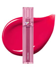 TONYMOLY Perfect Lips Shocking Lip Tint – Long Lasting Semi-Permanent Lip Stain with Shea Butter & Argan Oil, Moisturizing Lightweight Formula for Smooth Lips, N04 Pink Shocking, 0.37 fl oz