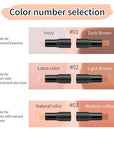 6 Colors Cream Contour Stick Makeup Kit, Primer Face Highlighter Contouring for Beginners, Highlight and Contour Kit, Cream Concealer Makeup Blush Stick, Primer Face Corrector (SET B)