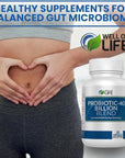 Well of Life Probiotic-40 Billion: Helps Gut Health & Digestive Support. 4 Strain Blend, 40 Billion CFU. Enhances Nutrient Absorption, Metabolism. 60 Capsules. Non-GMO, Made in USA.