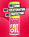 NYX PROFESSIONAL MAKEUP Fat Oil Lip Drip, Moisturizing Lip Oil Gloss, Vegan Tinted Formula, Up to 12 HR Hydration - That's Chic (Deep Berry)