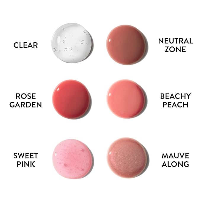 LAURA GELLER NEW YORK Fine Shine Glossy Lip Oil, Mauve Along - Hydrating Squalane - Fine Shimmer Lip Gloss