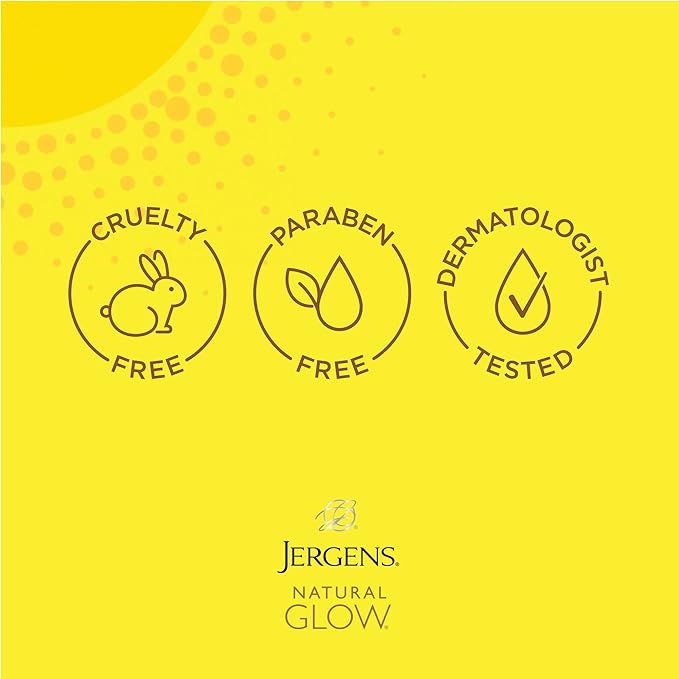 Jergens Natural Glow Instant Sun Body Mousse, Self Tanner for Ultra Deep Bronze Tan, Sunless Tanning Body Bronzer, Natural Looking Fake Tan, 6 Oz