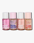 Victoria's Secret PINK 4 Piece Merry Mini Mists Gift Set: Warm & Cozy and Fresh & Clean, Assorted Scents