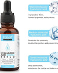 Anti Aging Vitamin C Serum Hyaluronic Acid Serum Set - with Hyaluronic Acid, Skin Care Set Boost Skin Collagen,Hydrate & Plump Skin, Anti Aging & Wrinkle Facial Serum