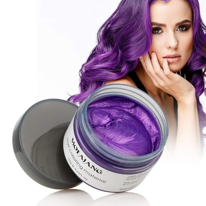 Natural Purple Hair Wax,EFLY 4.23
