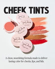 Jillian Dempsey Cheek Tint: Natural Cream Blush, Easy to Blend Makeup with Nourishing, Lasting Color I Sunny