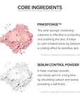 SKINFOOD Peach Cotton Pore Blur Pact - Sebum Control Pack with Silky Texture - Long Lasting Makeup Fixing - Pore Primer with Mineral Powder for Oily Skin - Stocking Stuffers - Pore Quick Minimizer