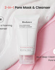 BIODANCE Collagen Cleansing Duo: 2-in-1 Pore Mask to Foam Cleanser & Gentle Cleansing Oil Set, Hydrating Facial Wash and Makeup Remover for Sensitive Skin, Korean Skin Care, Gifts for women, Skin Care