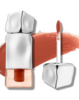 Mistine Makeup Velvet Lip Gloss Matte Lip Cream Liquid Lipstick Softening with Hyaluronic Acid Lip Tint, Non-Sticky Lightweight Lip Color V01 Sunset Afterglow 0.1 fl oz