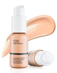 Matte Full Coverage Liquid Foundation - Lightweight & Flawless Oil Control Foundation Makeup, Waterproof and Long-Lasting Skin Foundation Concealer for Dry and Oily Skin, 1 Fl Oz (#103 Warm Peach)