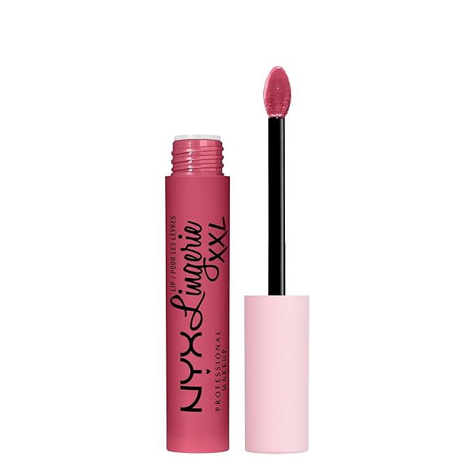 NYX PROFESSIONAL MAKEUP Lip Lingerie XXL Matte Liquid Lipstick - Push-d Up (Muted Pink)