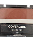 COVERGIRL Cheekers Blendable Powder Blush Brick Rose.12 oz (packaging may vary)