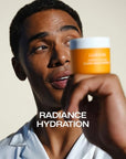 Lumene Nordic-C [Valo] Glow Moisturizer - Radiance Boosting Facial Moisturizer for Dry Skin - Enriched with Hyaluronic Acid & Vitamin C to Visibly Brighten + Plump Skin - 100% Vegan Skin Care (1.7 oz)