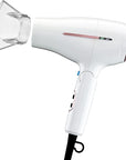 Conair Hair Dryer, Worldwide Travel Hair Dryer with Smart Voltage Technology and Folding Handle, Includes Concentrator