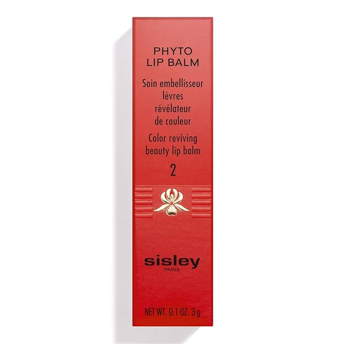 Sisley Paris Phyto-Lip Balm, 2 Pink Glow - Plumps, Protects & Smooths for Fuller, Hydrated, More Beautiful Lips - Easy to Apply - Buildable Color
