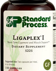 Standard Process Ligaplex I - Whole Food Supplement, Manganese Supplement, Bone Health and Bone Strength, Joint Support with Phosphorus, Shitake, Calcium Lactate, Beet Root and More - 150 Capsules